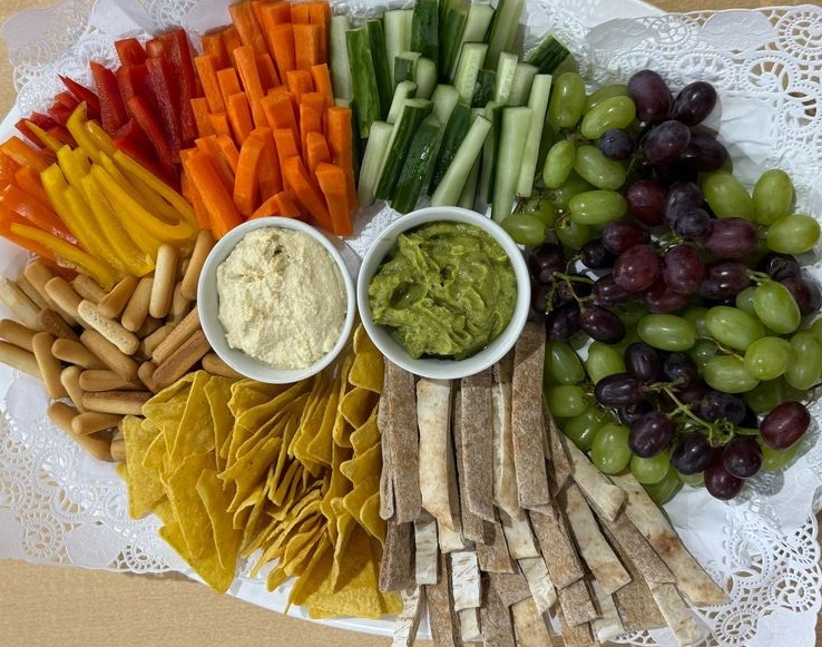 Assorted cake platter